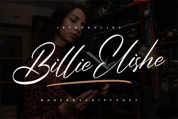 Billie Elishe: The Perfect Script Font for Handmade Brands