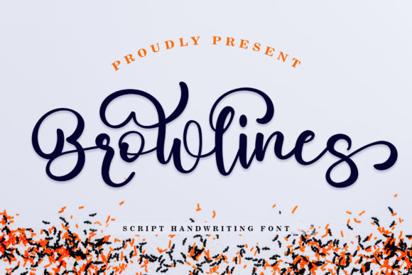 Browlines: A Romantic Script Font for Branding