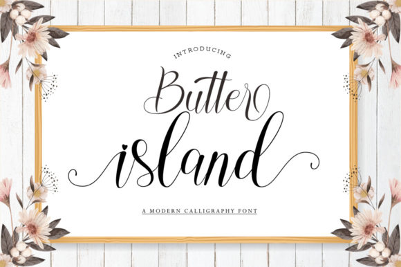 Butter Island: The Script Font That Elevates Campaign Visuals