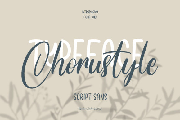 Chorustyle Duo: A Friendly Typeface for Small Business Branding
