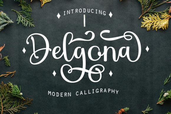 Delgona: The Script Font That Elevates Your Brand