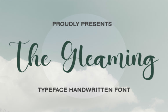 Elevate Web Design with The Gleaming Script Font
