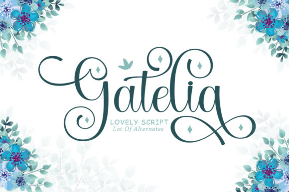Gatelia: A Thin Script Typeface for Elegant Branding