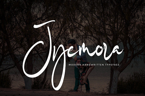 Jyemora: A Refined Script Typeface for Editorial Design