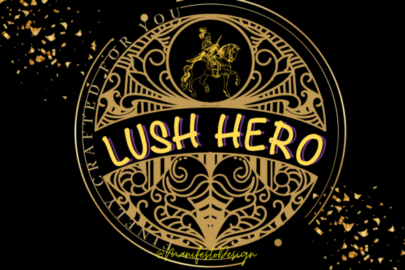 Lush Hero: The Script Font That Elevates Campaign Visuals