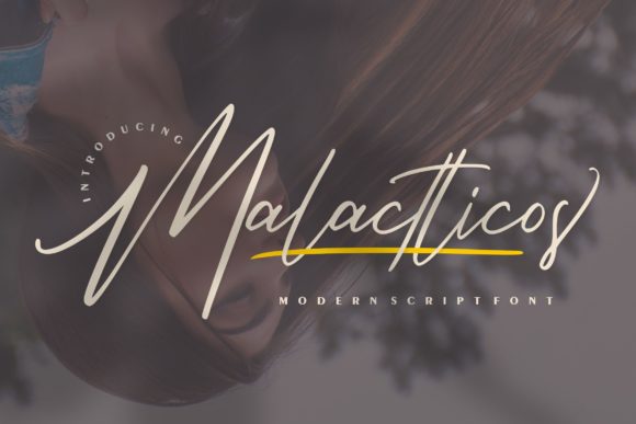 Malactlicos: A Delicate Script Font for Editorial Design