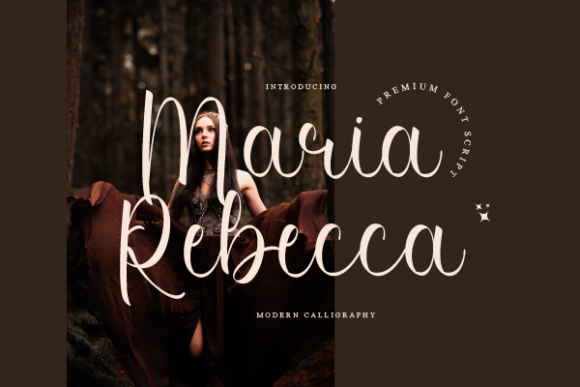 Maria Rebecca: A Script Font for Polished Branding