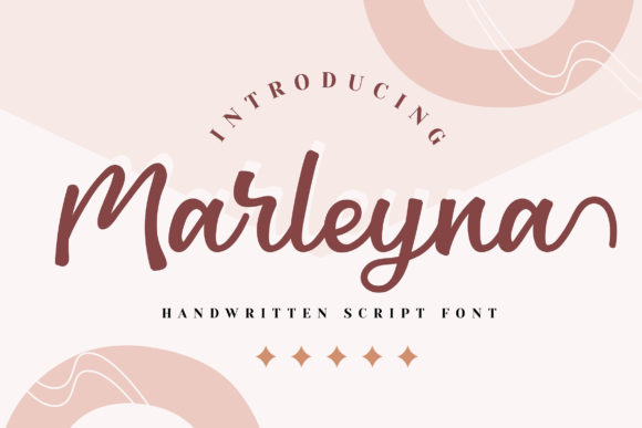 Marleyna: The Script Font That Stops the Scroll