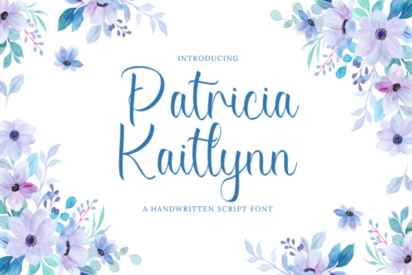 Patricia Kaitlynn: A Delicate Script Font for Modern Branding