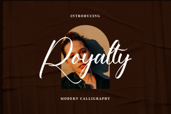Royalty Font: A Script Typeface for Polished Branding