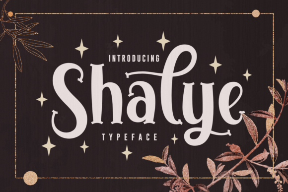 Shalye Font Review: Elevating Campaign Visuals with Script Style