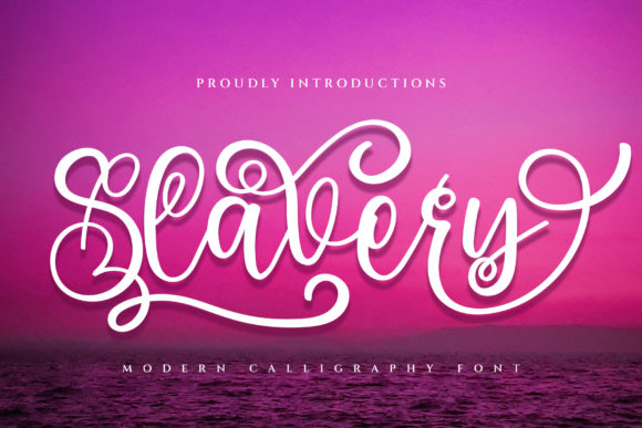 Slavery Font Review: Elevating Campaign Visuals with Smart Script