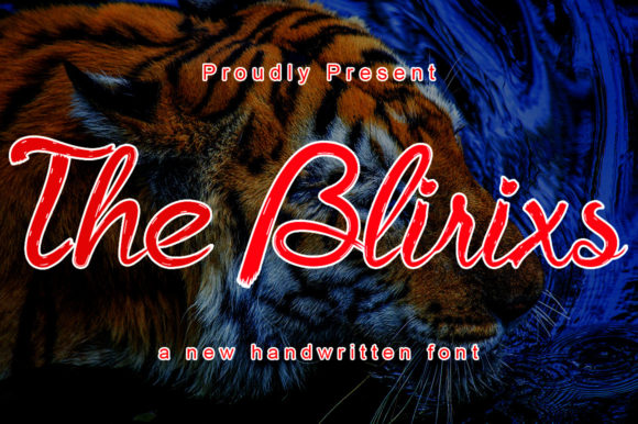 The Blirixs: A Premium Script Font for Modern Web Design