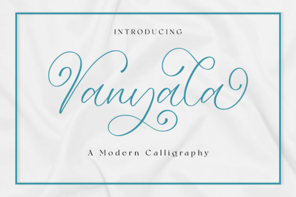Vanyala: A Refined Script Font for Modern Web Design