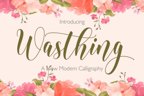 Wasthing: A Handwritten Font for Editorial Warmth